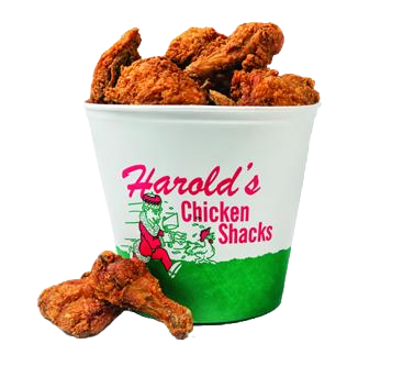 8 pc Dark/Mix Chicken Bucket